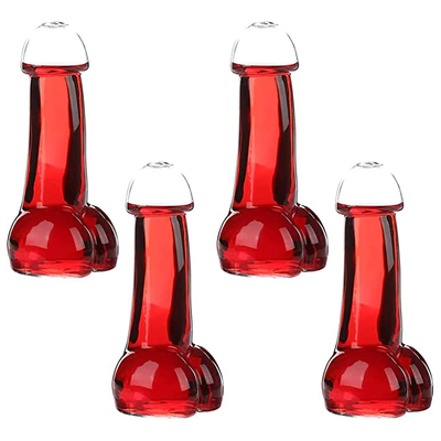 Funny Penis Shaped Cocktails Wine Glasses For Bar, Night Club And Party
