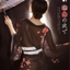 Japanese Retro Cherry Blossom Kimono Set