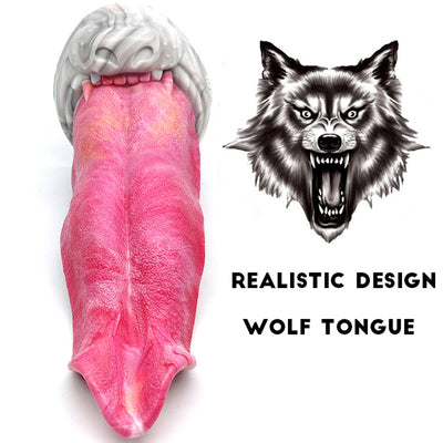 【Monster Wolf Sex Toys】Wolf Tongue Dildo
