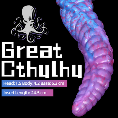 Cthulula Octopus Tentacles Beads Alien Dildo