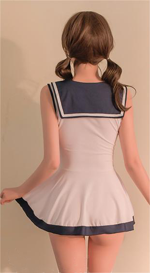 Cute Sailor Suit Skirt Cosplay Sexy Lingerie