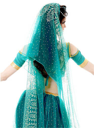 Middle East Belly Dancer Outfit - Costume Package