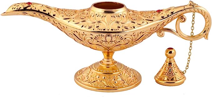 Aladdin Magic Genie Lamp Incense Burner