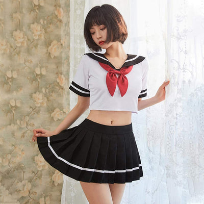JK uniform cosplay lingerie Japanese sailor soft cute student suit