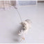 Pets Toy Funny Simulation Feather with Bell Stick Toy for Kitten/Puppy Playing Teaser Wand Steel Wire Toy