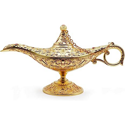 Aladdin Magic Genie Lamp Incense Burner